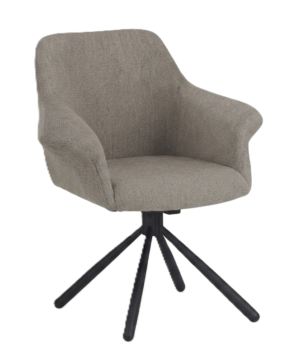 Ruokailutuoli Pari/Odessa 620-Swivel Conic KD, Tummanharmaa