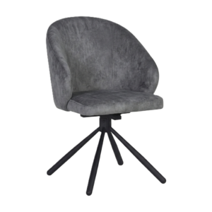 Ruokapöydän tuoli Patya/Uras 12-Swivel Conic KD, harmaa