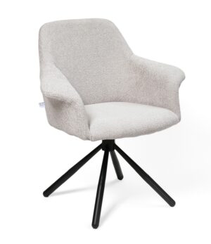 Ruokapöydän tuoli Pari/Odessa 650-Swivel Conic KD, vaaleanharmaa
