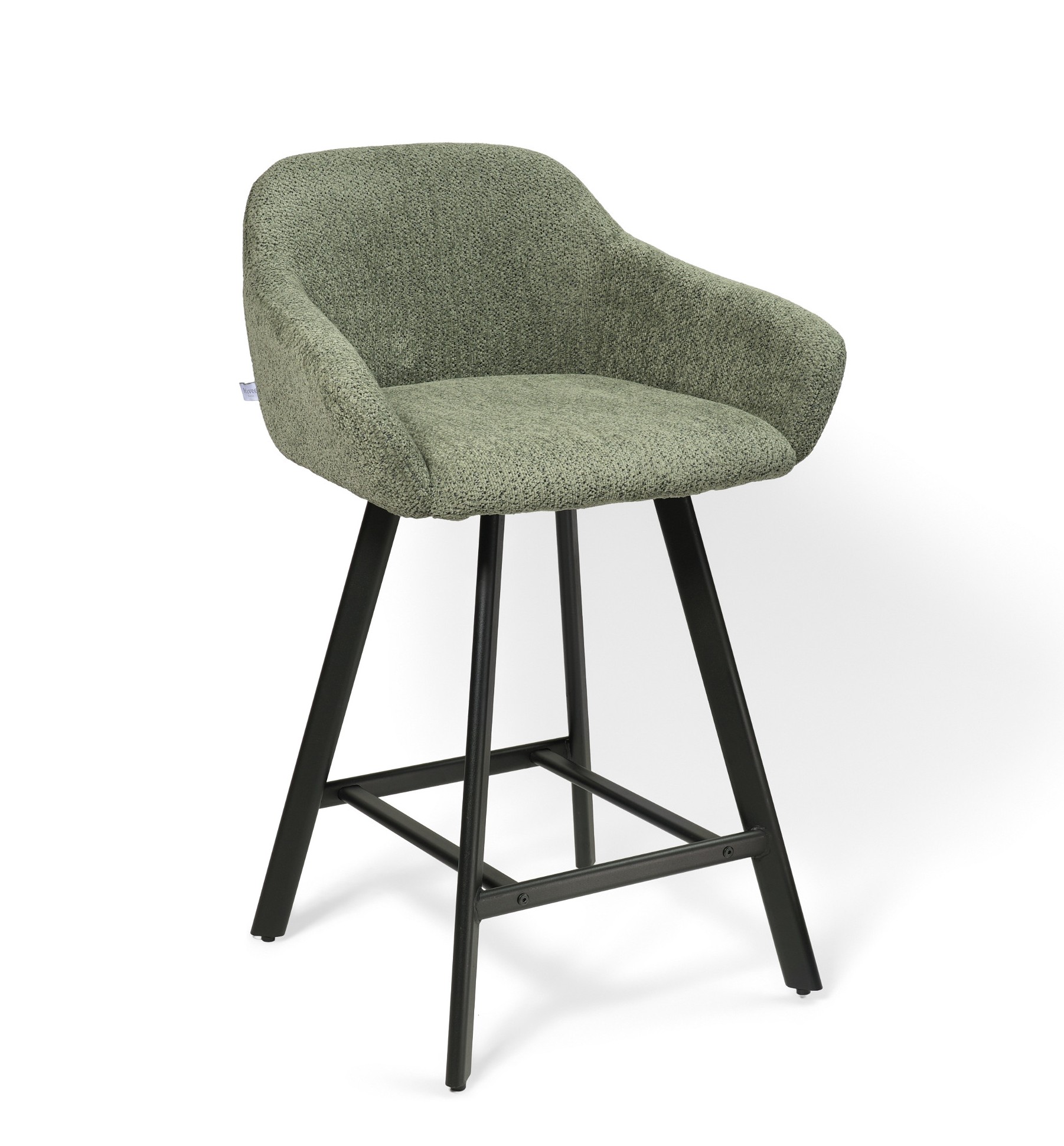 Puolibaarituoli Mey / Odessa 450 (Stool 65), Sammaleenvihreä