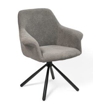 Ruokatuoli Pari/Coco 13-Swivel Conic KD, harmaa