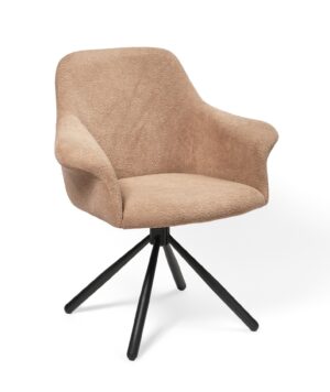 Ruokatuoli Pari/Coco 5-Swivel Conic KD, Ruskea