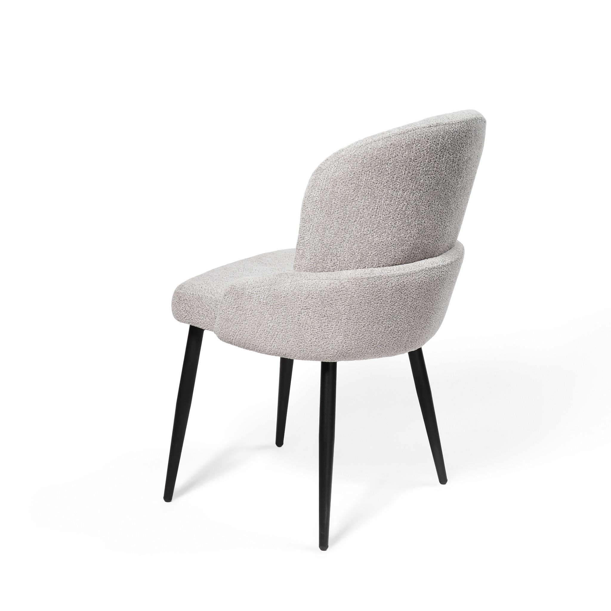 Ruokapöydän tuoli Simo Visco/Odessa 650-Conic KD, vaaleanharmaa - Kuva 2