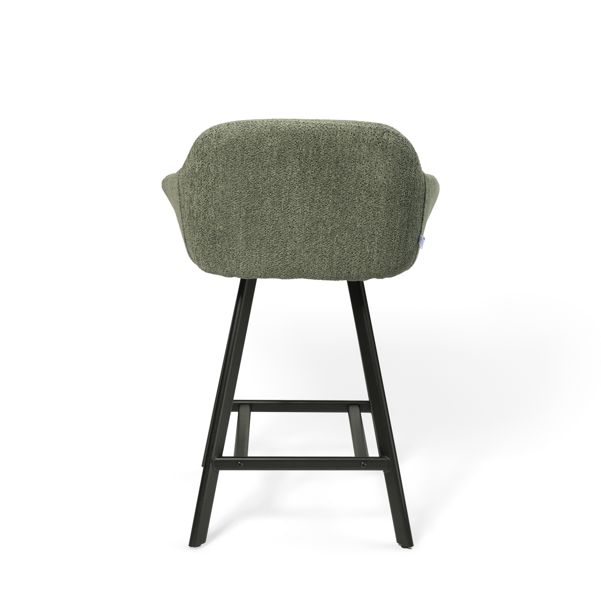 Puolibaarituoli Mey / Odessa 450 (Stool 65), Sammaleenvihreä - Kuva 4