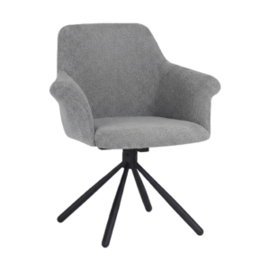 Ruokatuoli Pari/Anka 04-Swivel Conic KD, Vaaleanharmaa