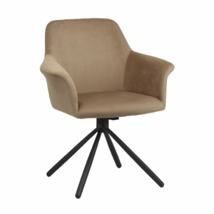 Ruokapöydän tuoli Pari/Anka 06-Swivel Conic KD, harmaanruskea